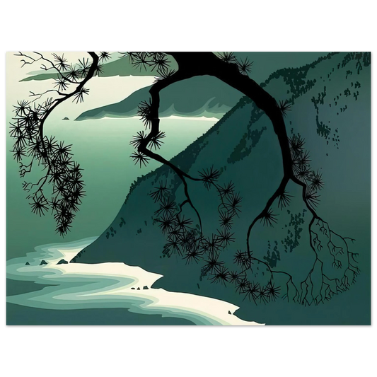 Eyvind Earle - Quiet Evening Fine Art Poster - Default Title