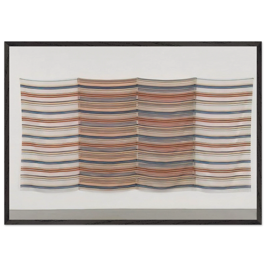 GEAR JAMMER 1976 - Robert Rauschenberg Framed Art Print – Black Wooden Frame - Default Title - -Framed Art Print