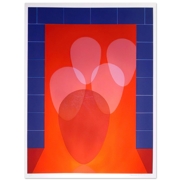 Clarence Holbrook Carter - Fiery Furnace - 1978  75x100 cm / 30x40inches Fine Art Poster