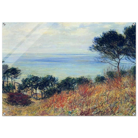 The Coast of Varengeville - claude monet Acrylic Print - 70x100 cm / 28x40″ inches