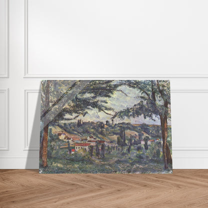 Landscape - Paul Cézanne Acrylic Print - 70x100 cm / 28x40″ inches