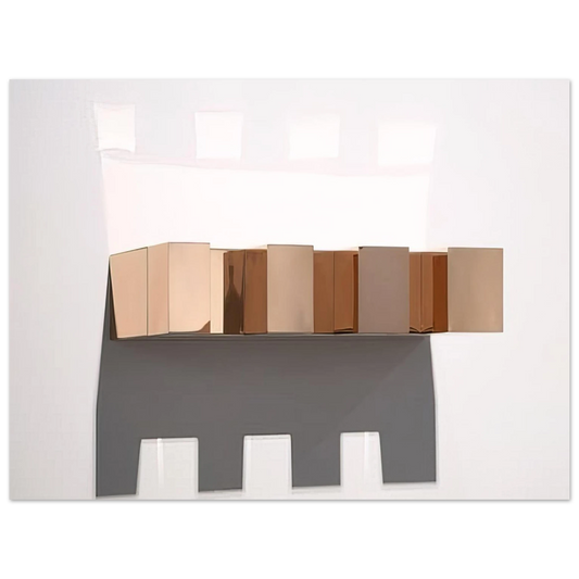 Donald Judd - Untitled 72-22 Bernstein - 1972 Fine Art Poster - Default Title