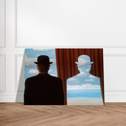 DECALCOMANIA 1966 - Rene Magritte Brushed Aluminum Print - 70x100 cm / 28x40 inches | Rene Magritte Aluminum Print | Rene Magritte Prints