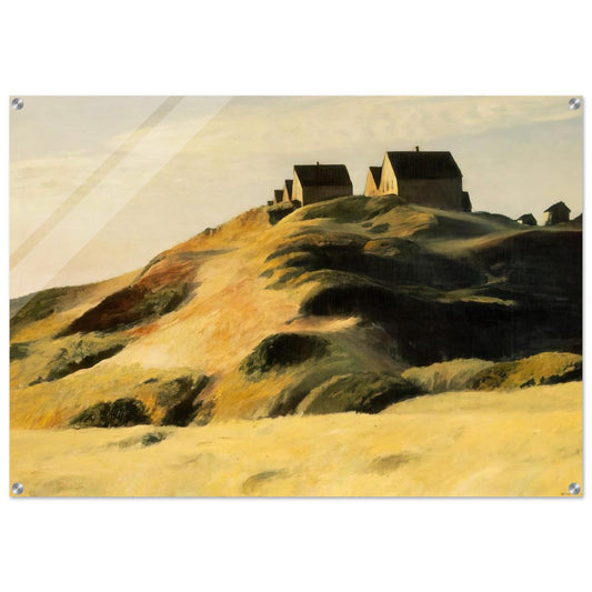 Corn Hill - Edward Hopper Acrylic Print - 70x100 cm / 28x40″ inches