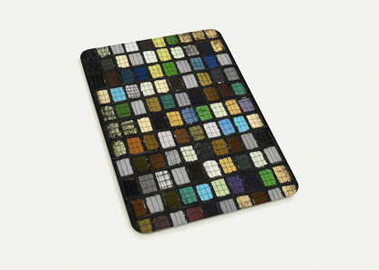 GRID MOUNTED 1921 By Josef Albers Pack of 10 Post Cards | Josef Albers Post Cards | A6 (10.5 x 14.8 cm) - 4.1 x 5.8 inches