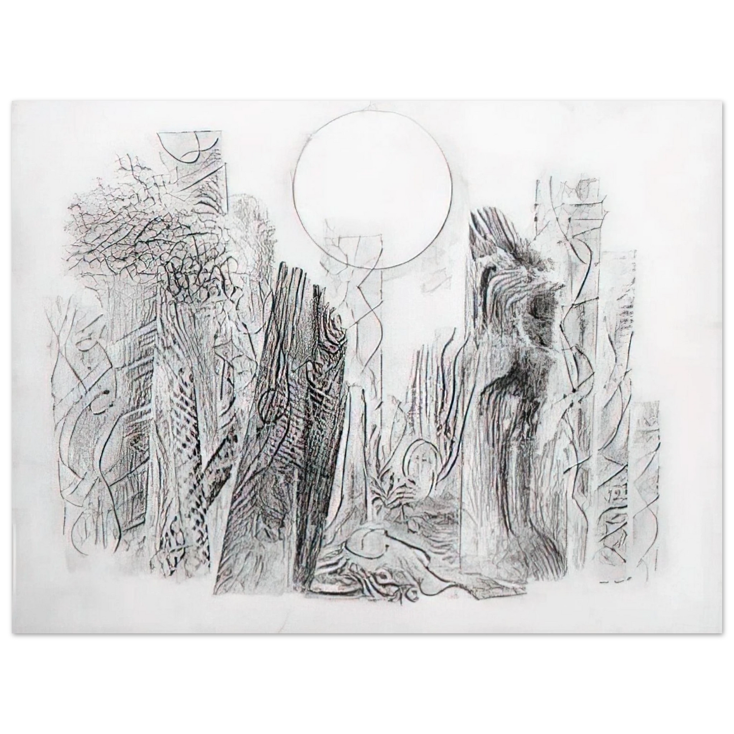 Max Ernst - Petrified Forest Fine Art Poster - Default Title