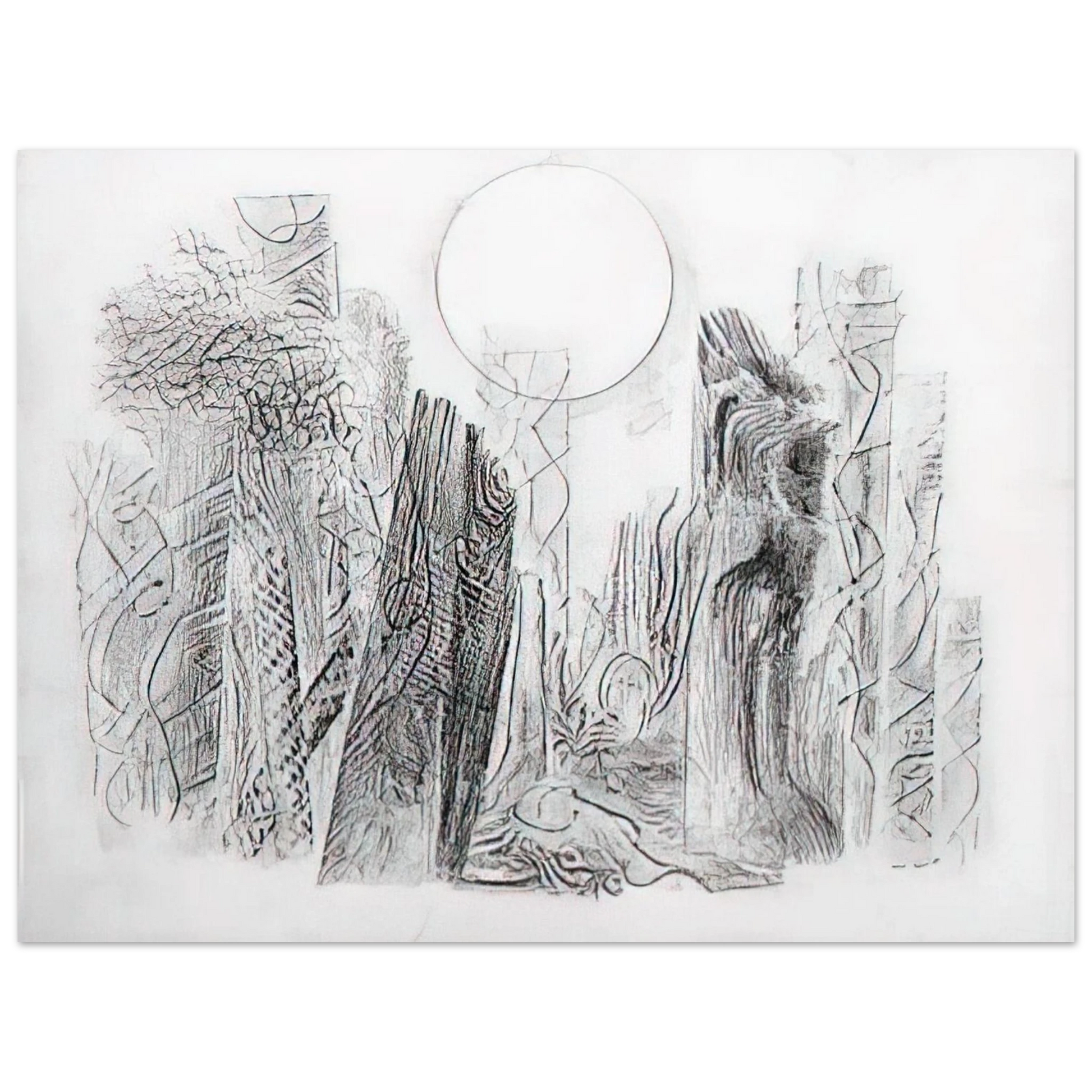 Max Ernst - Petrified Forest Fine Art Poster - Default Title