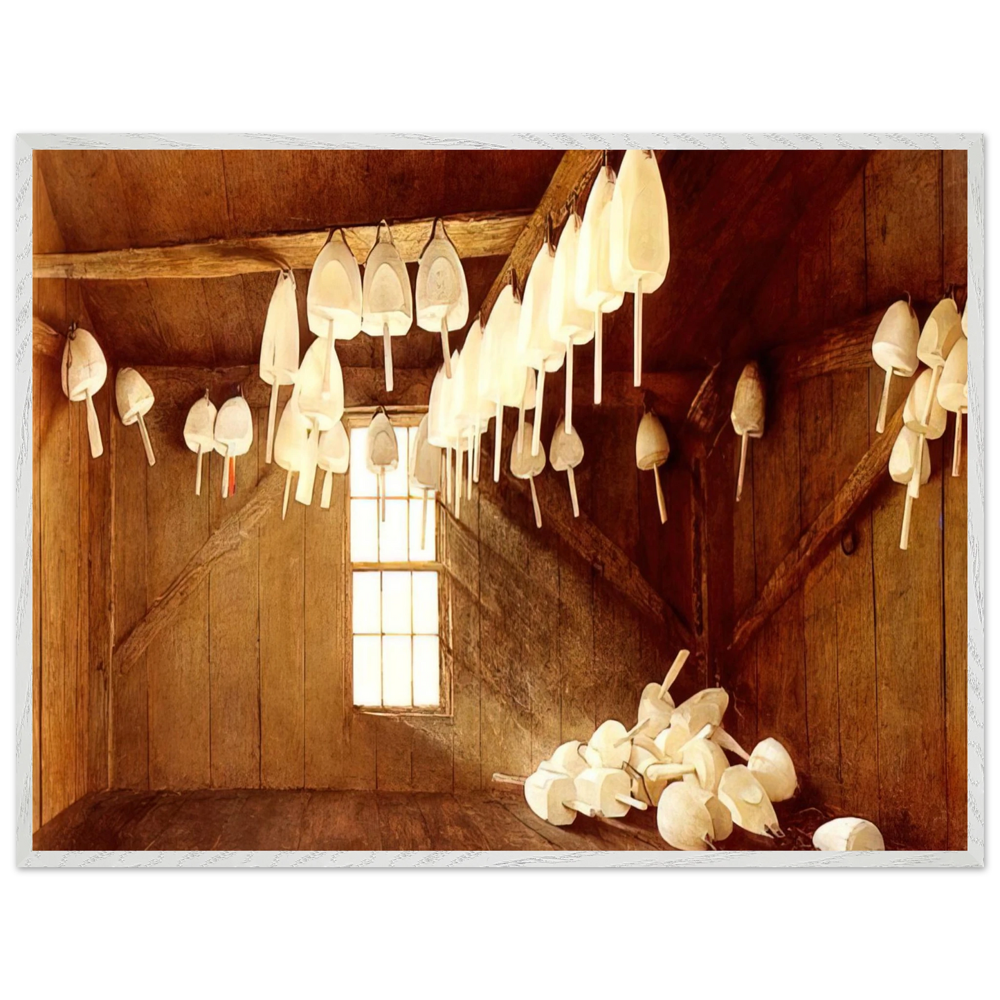 Andrew Wyeth - TOMORROW THE OUTER SHOALS Wall Art - 60x80 cm / 24x32 inches - Fine Art Poster - -