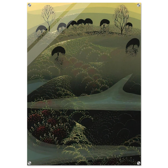 California Miniature - Eyvind Earle Acrylic Print - 70x100 cm / 28x40″ inches | Eyvind Earle Wall Art | Eyvind Earle Prints
