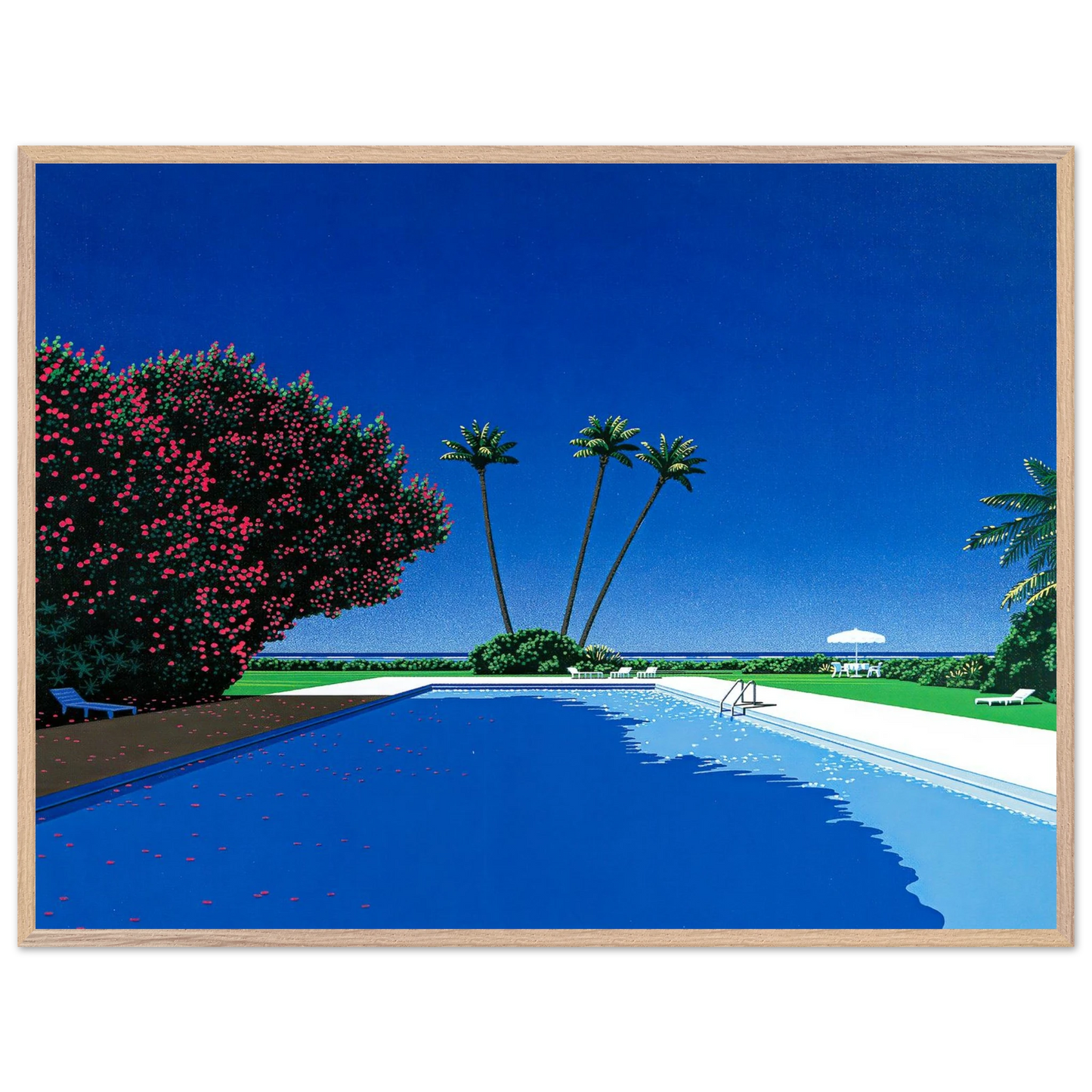 Hiroshi Nagai - Time Goes By Wall Art - 30x40 cm / 12x16 inches - Fine Art Poster - -
