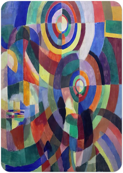 ELECTRIC PRISMS 1 By Sonia Delaunay Pack of 10 Post Cards | Sonia Delaunay Post Cards | A6 (10.5 x 14.8 cm) - 4.1 x 5.8 inches