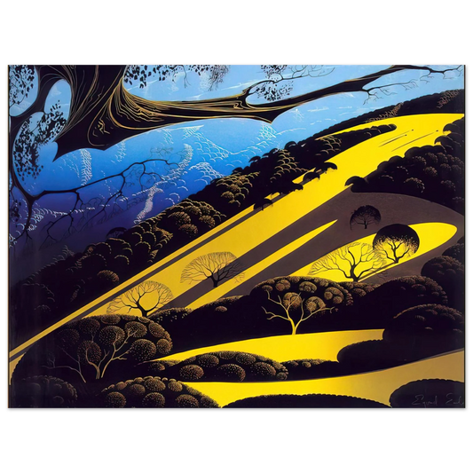 Eyvind Earle - Gaviota Pass Fine Art Poster - Default Title
