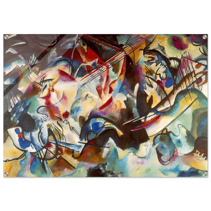 COMPOSITION VI 1913 - Wassily Kandinsky Acrylic Print - 70x100 cm / 28x40″ inches