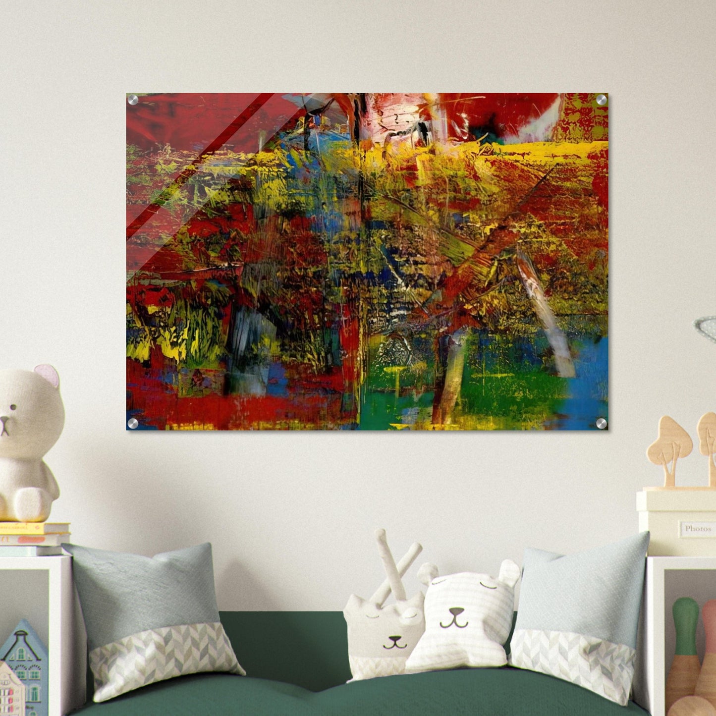 MEDIATION - Gerhard Richter Acrylic Print - 70x100 cm / 28x40″ inches | Gerhard Richter Wall Art | Gerhard Richter Prints