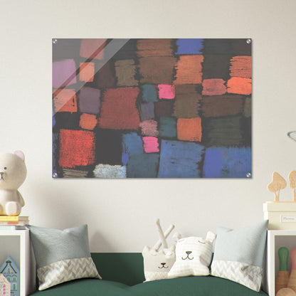 COMING TO BLOOM 1934 - Paul Klee Acrylic Print - 70x100 cm / 28x40″ inches