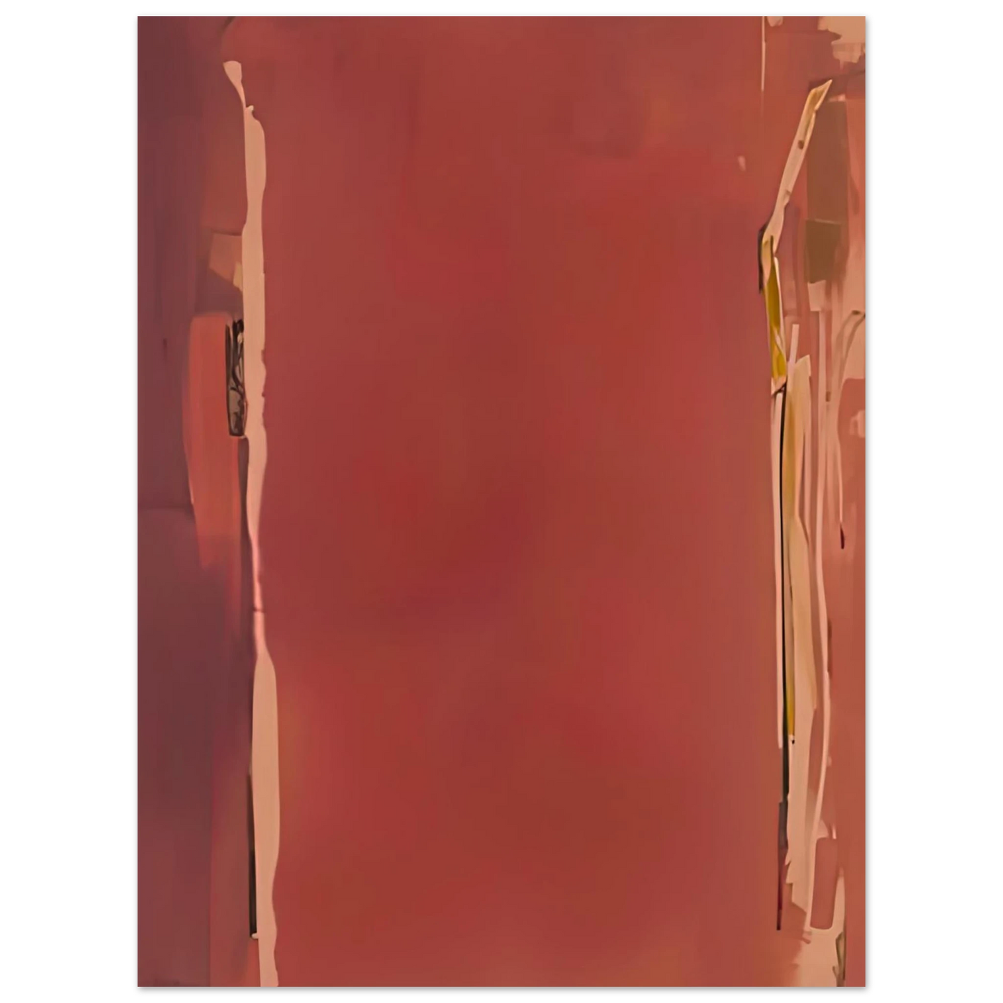 Helen Frankenthaler - Sentry, 1976- Wall Art - 30x40 cm / 12x16 inches - Premium Wooden Framed Poster With Fine Art Paper - Black frame
