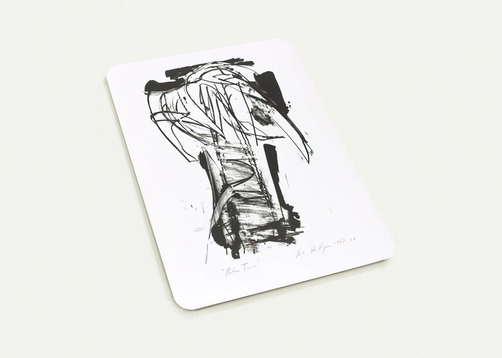 PALM TREES FROM THE SERIES THE ARCHAICS 1966 By Grace Hartigan Pack of 10 Post Cards | Grace Hartigan Post Cards | A6 (10.5 x 14.8 cm) - 4.1 x 5.8 inches