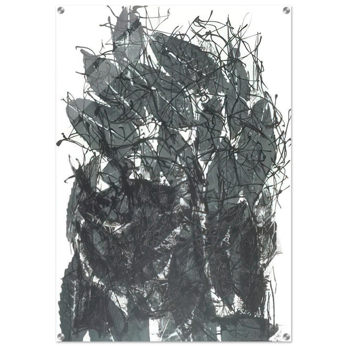 Leaves I - Jean-Paul Riopelle Acrylic Print - 70x100 cm / 28x40″ inches