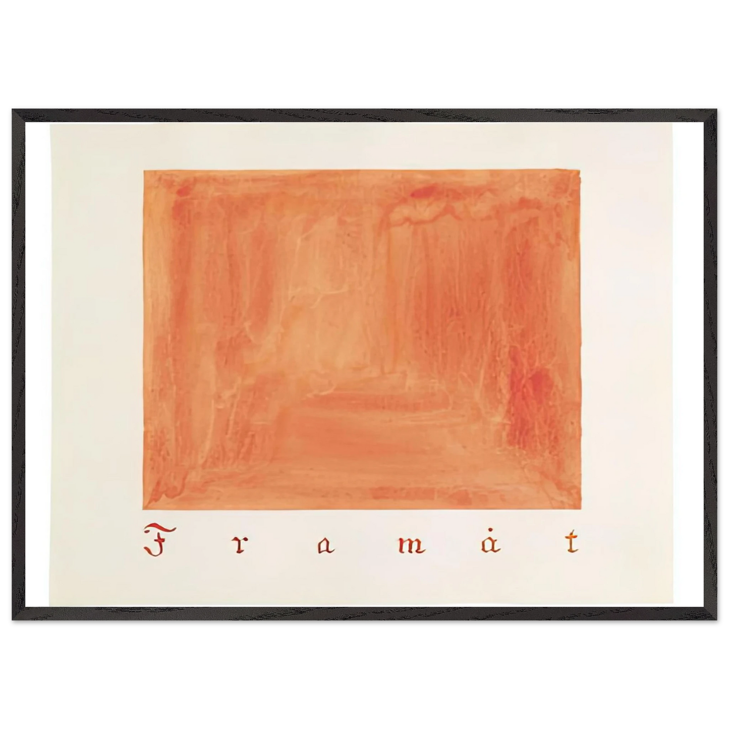 Hilma af Klint - FORWARDS PARCIFAL SERIES GROUP 2 SECTION 4 THE CONVOLUTE OF THE PHYSICAL PLANE 1916 Wall art - A2 (42 x 59.4  cm) - Premium Wooden Framed Poster With Fine Art Paper - Wood frame