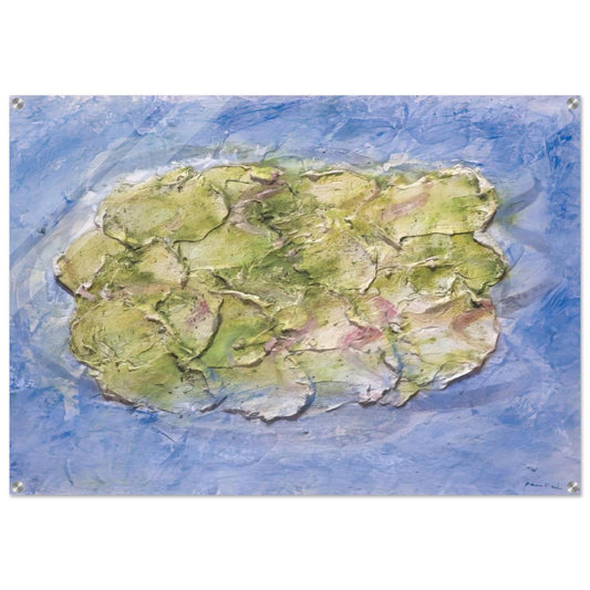 Frog Pond - 1957 - Piero Manzoni Acrylic Print - 70x100 cm / 28x40″ inches