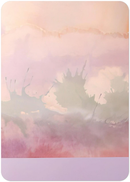 Atlantic Cafe - 1969 By Ronnie Landfield Pack of 10 Post Cards | Ronnie Landfield Post Cards | A6 (10.5 x 14.8 cm) - 4.1 x 5.8 inches