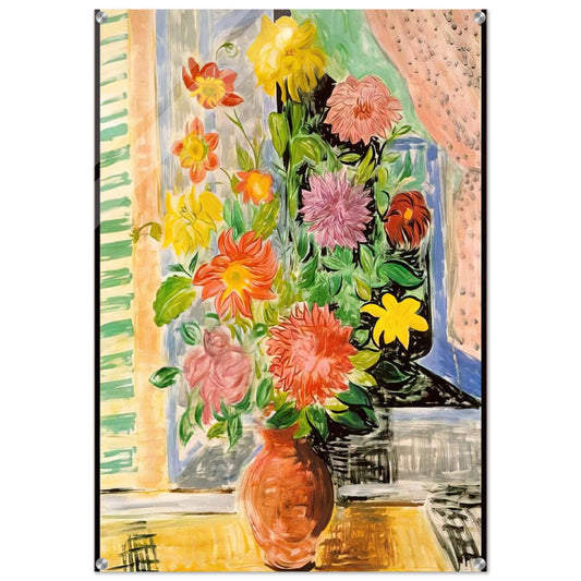GRAND BOUQUET - Moise Kisling Acrylic Print - 70x100 cm / 28x40″ inches
