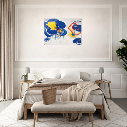 Dream It Is - Sam Francis Acrylic Print - 70x100 cm / 28x40″ inches | Sam Francis Wall Art | Sam Francis Prints