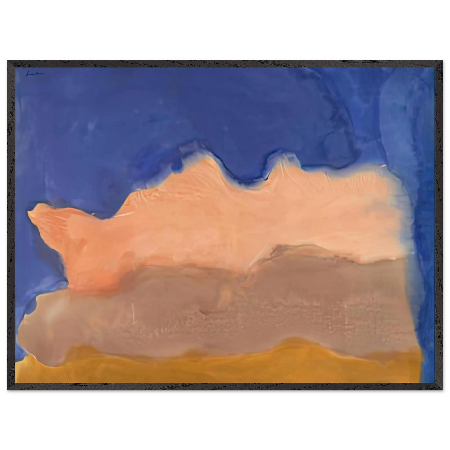 Helen Frankenthaler - Moontide, 1968- Wall Art - 28x40 inches / 70x70 cm - Canvas (Imperial) - -