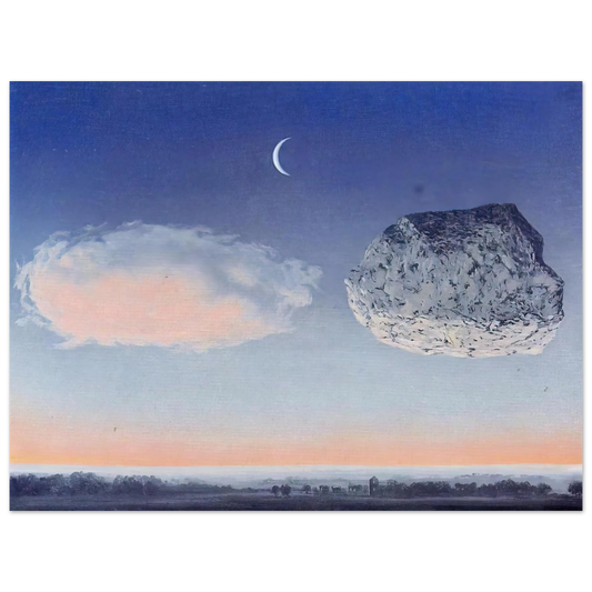 Rene Magritte - THE BATTLE OF THE ARGONNE 1959 Fine Art Poster - Default Title
