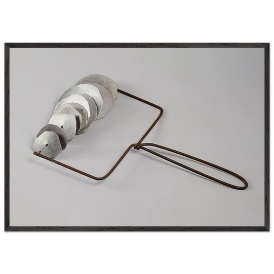 RATTLE 1948 - Alexander Calder Framed Art Print – Black Wooden Frame - Default Title - -Framed Art Print