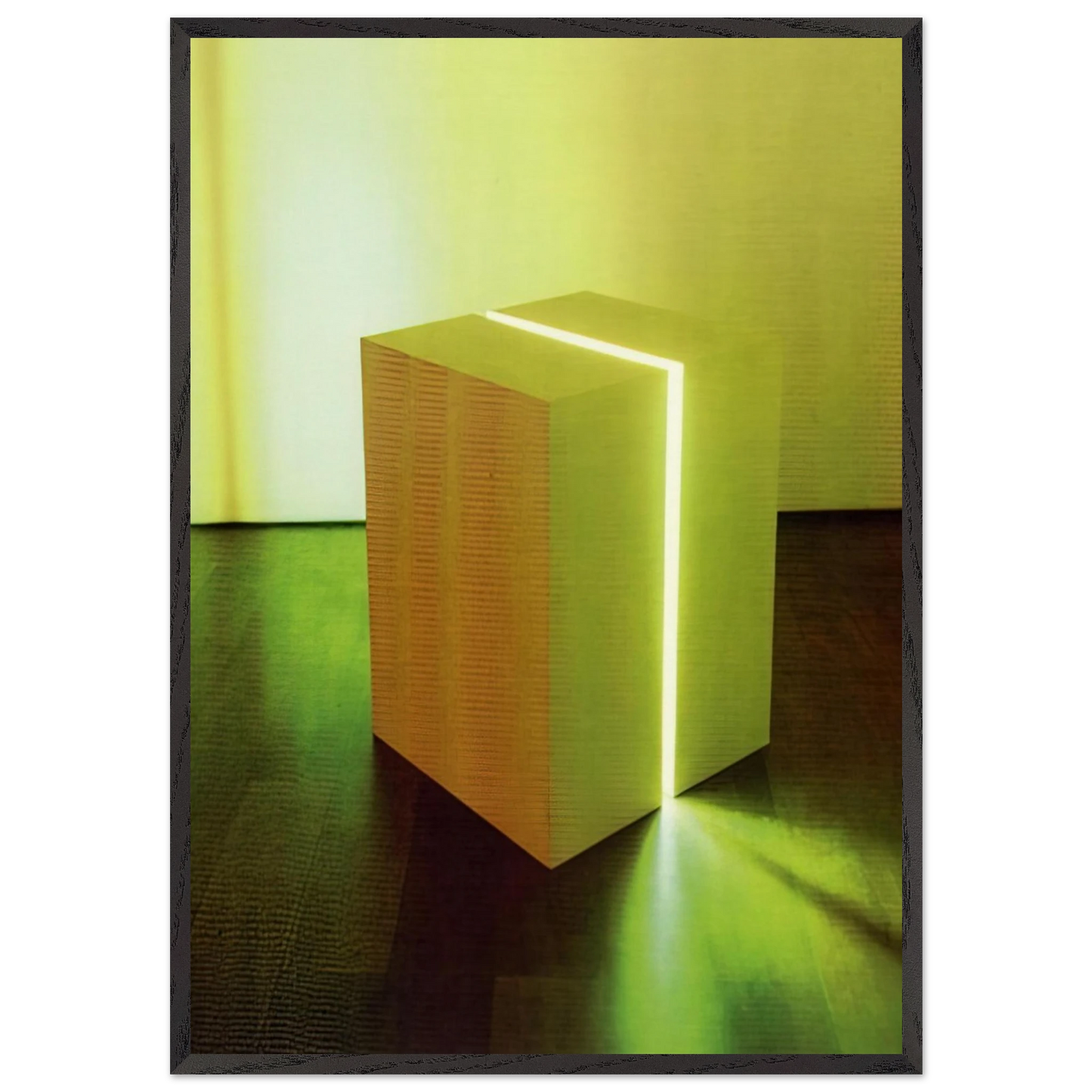 Verde - 1999 - Lygia Pape Framed Art Print – Black Wooden Frame - Default Title - -Framed Art Print