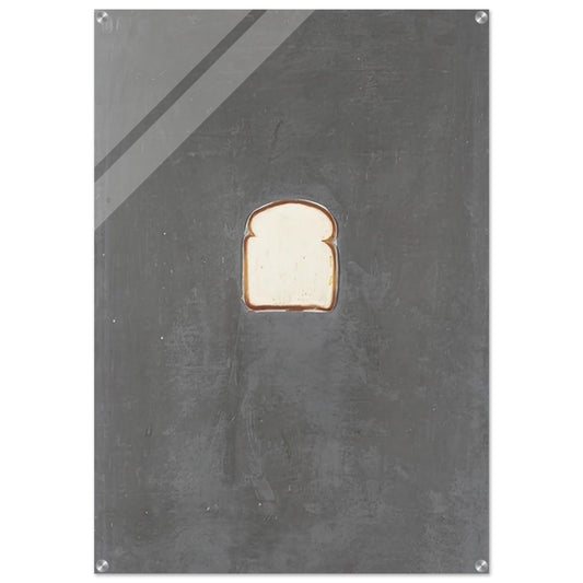 BREAD 1969 - Jasper Johns Acrylic Print - 70x100 cm / 28x40″ inches | Jasper Johns Wall Art | Jasper Johns Prints