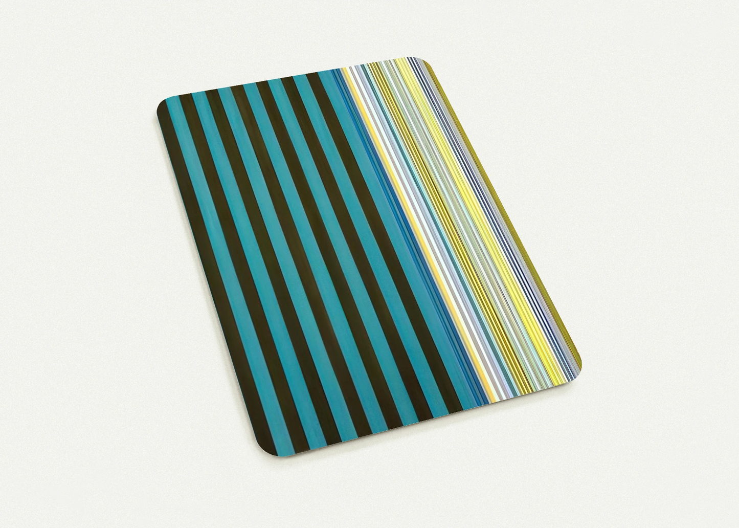 Green Stripes - 1970 By Gene Davis Pack of 10 Post Cards | Gene Davis Post Cards | A6 (10.5 x 14.8 cm) - 4.1 x 5.8 inches