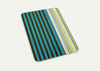 Green Stripes - 1970 By Gene Davis Pack of 10 Post Cards | Gene Davis Post Cards | A6 (10.5 x 14.8 cm) - 4.1 x 5.8 inches