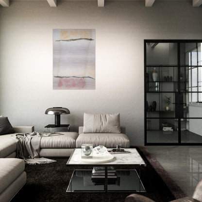 Infinity Field, Lefkada Series #3 - 1978 - Theodoros Stamos Brushed Aluminum Print - 70x100 cm / 28x40 inches | Theodoros Stamos Aluminum Print | Theodoros Stamos Prints