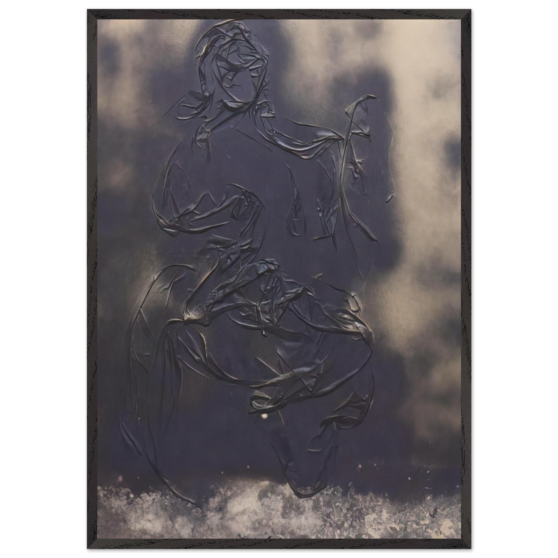 ARAB - Salvador Dali Framed Art Print – Black Wooden Frame - Default Title - -Framed Art Print