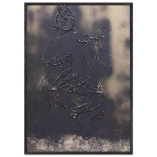 ARAB - Salvador Dali Framed Art Print – Black Wooden Frame - Default Title - -Framed Art Print