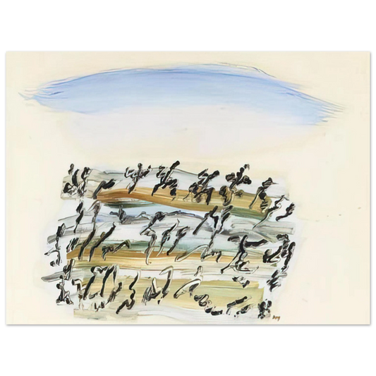 Henri Michaux - UNTITLED 4 Fine Art Poster - Default Title