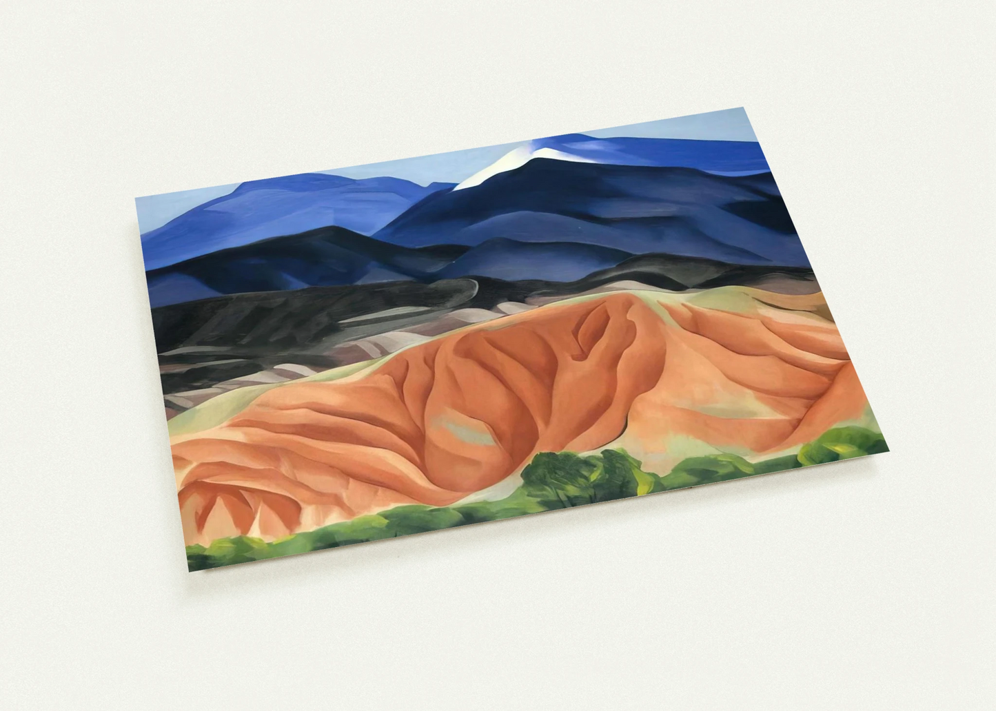 Black Mesa Landscape, New Mexico - Out Back of Mary`s II By Georgia O'Keeffe Pack of 10 Post Cards | Georgia O'Keeffe Post Cards | A6 (10.5 x 14.8 cm) - 4.1 x 5.8 inches