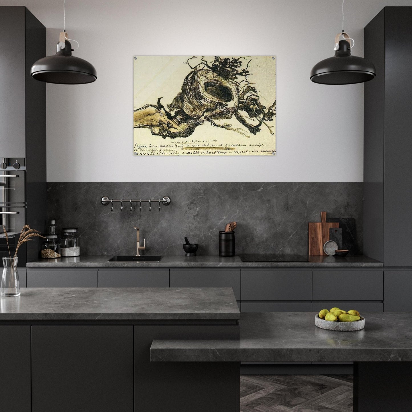 Bird's Nest - Vincent van Gogh Acrylic Print - 70x100 cm / 28x40″ inches