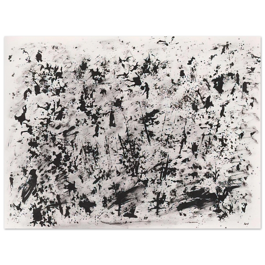 Henri Michaux - UNTITLED 1962 Fine Art Poster - Default Title