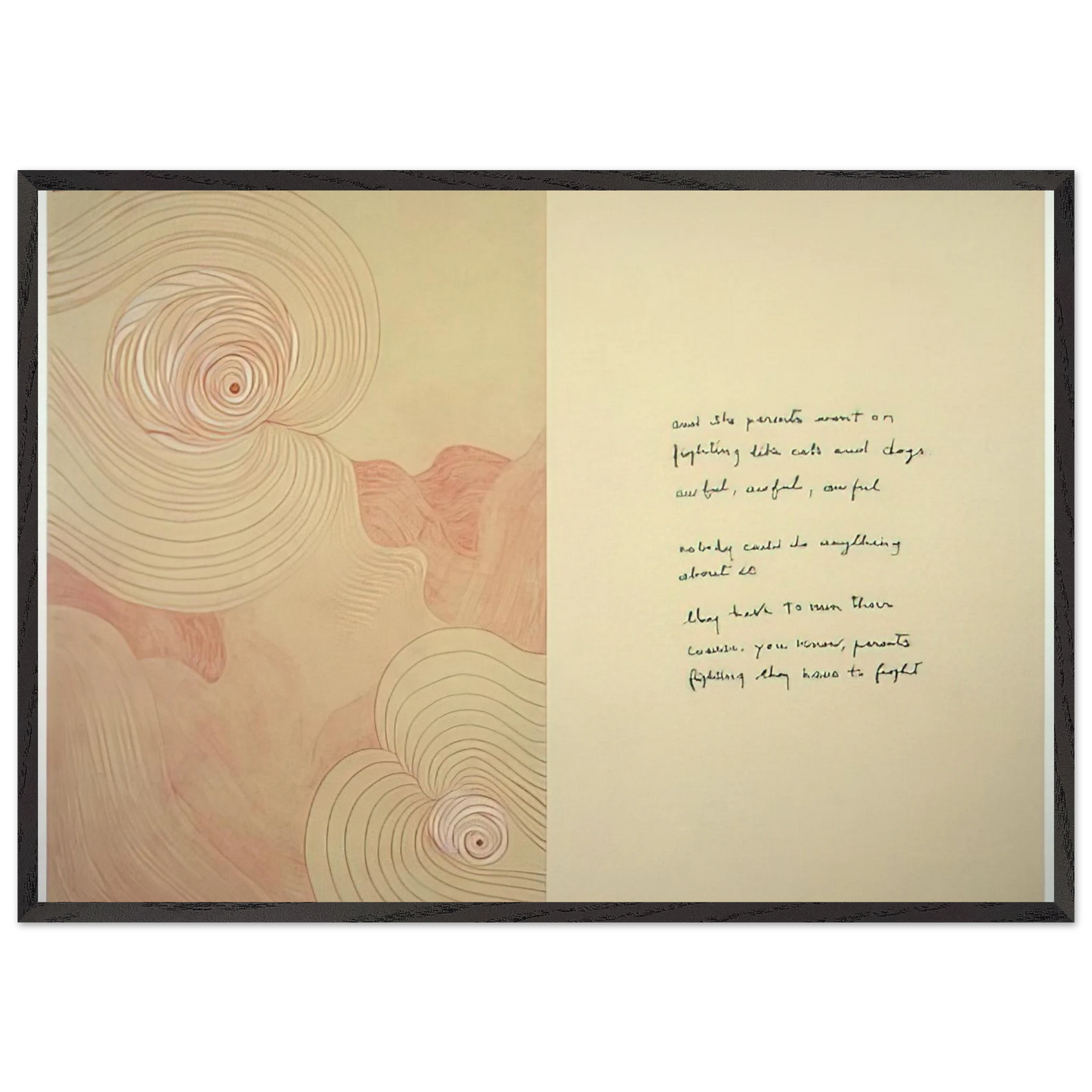 SUBLIMATION 2002 0 - Louise Bourgeois Framed Art Print – Black Wooden Frame - Default Title - -Framed Art Print