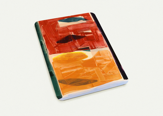 Circe's Palace - 1982 By Ronnie Landfield Pack of 10 Post Cards | Ronnie Landfield Post Cards | A6 (10.5 x 14.8 cm) - 4.1 x 5.8 inches