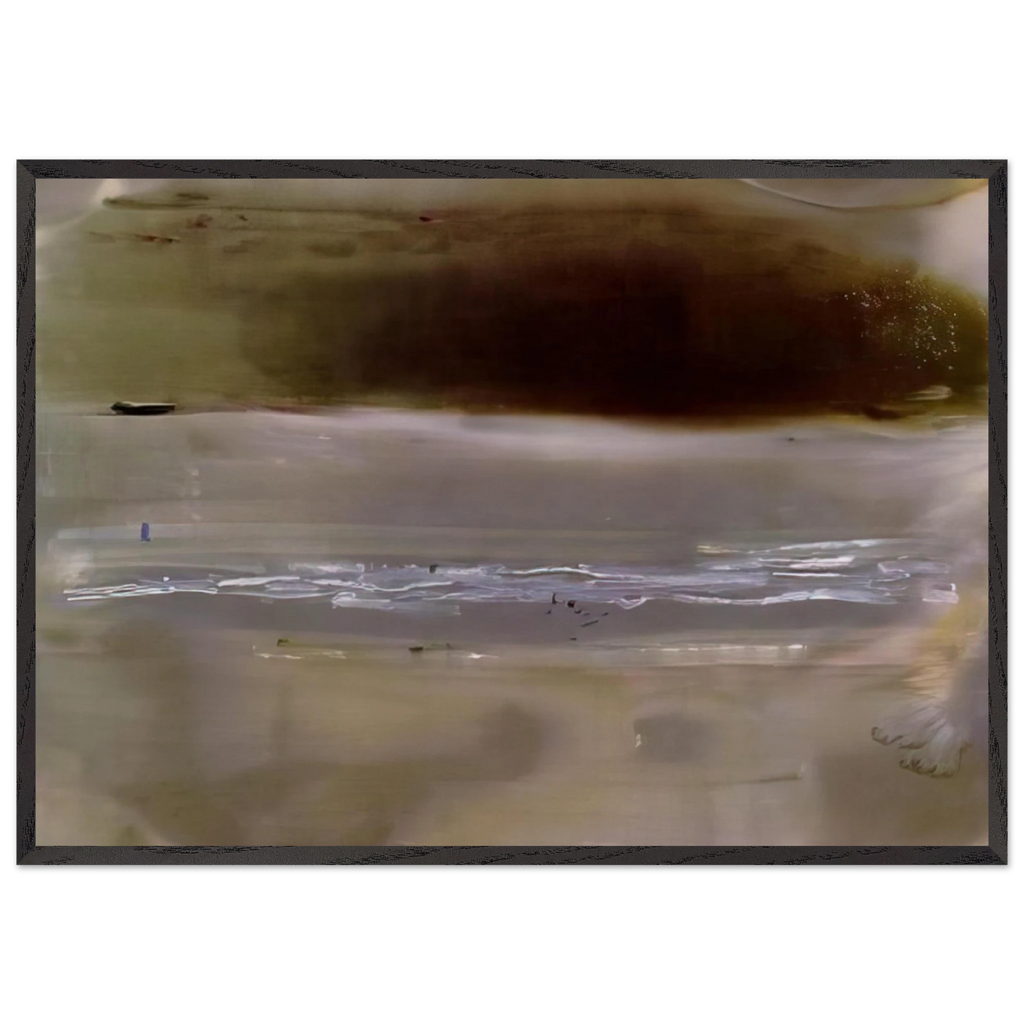 Viewpoint II - 1979 - Helen Frankenthaler Framed Art Print – Black Wooden Frame - Default Title - -Framed Art Print