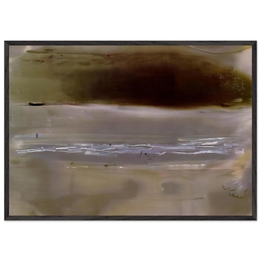 Viewpoint II - 1979 - Helen Frankenthaler Framed Art Print – Black Wooden Frame - Default Title - -Framed Art Print