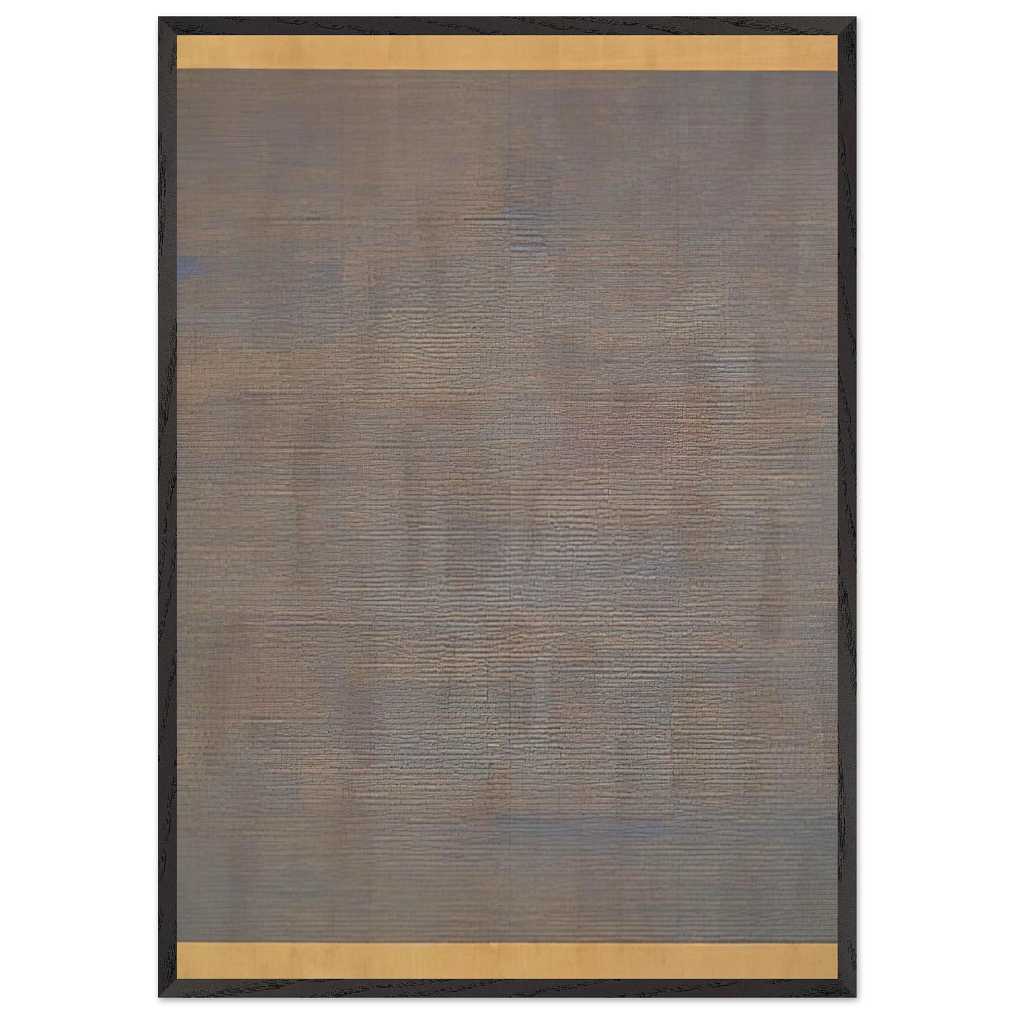 Falling Blue - Agnes Martin Framed Art Print – Black Wooden Frame - Default Title - -Framed Art Print