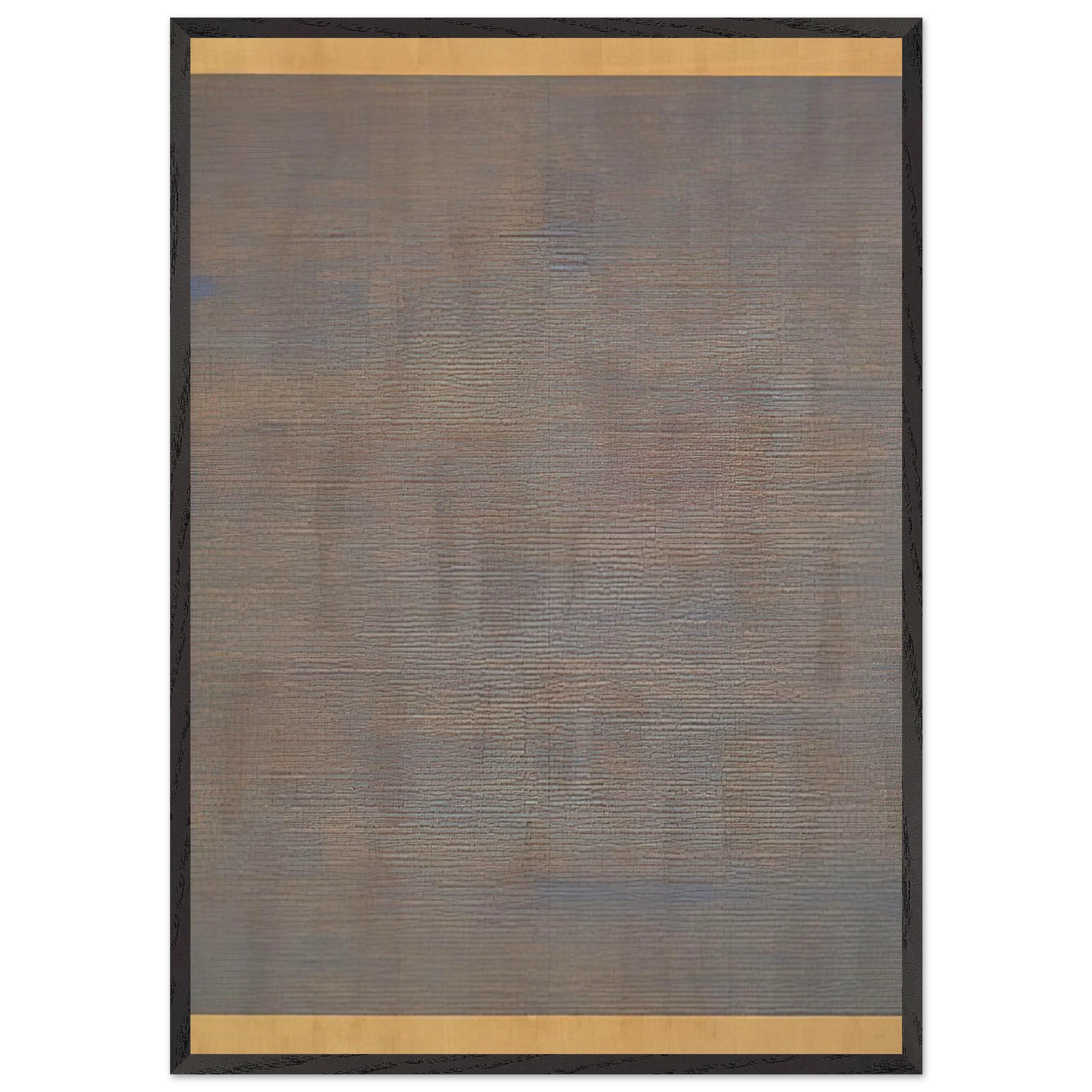 Falling Blue - Agnes Martin Framed Art Print – Black Wooden Frame - Default Title - -Framed Art Print