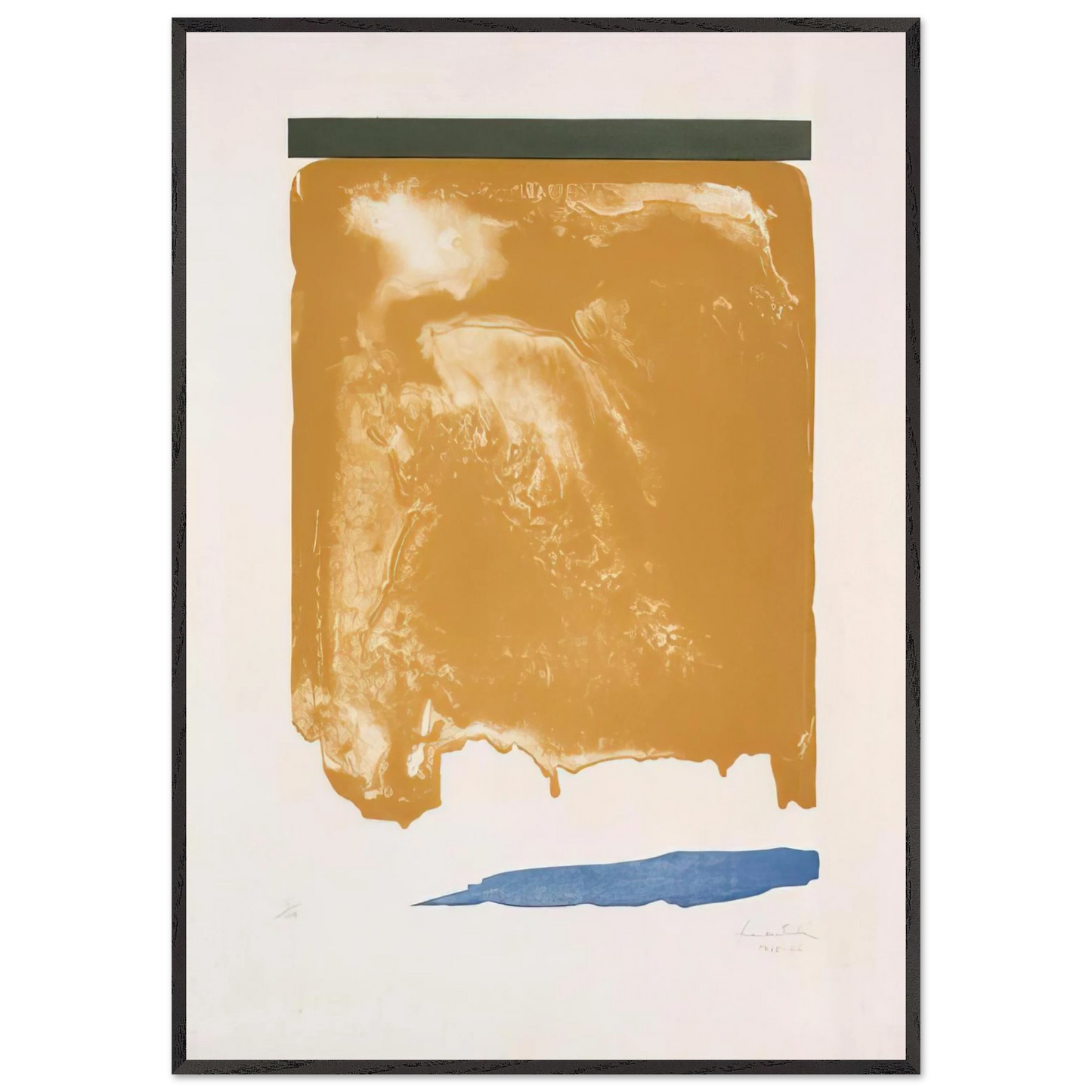Helen Frankenthaler - Persian Garden - 1966 Wall art - 45x60 cm / 18x24 inches - Fine Art Poster - -