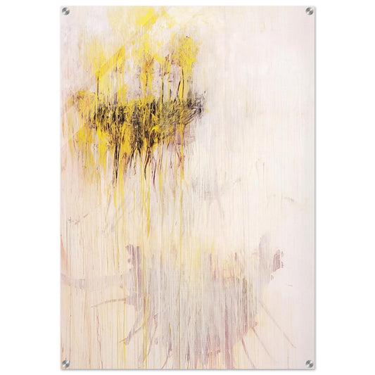 Coronation of Sesostris - Cy Twombly Acrylic Print - 70x100 cm / 28x40″ inches | Cy Twombly Wall Art | Cy Twombly Prints