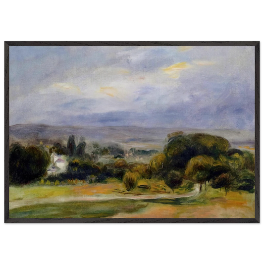 The Path - Pierre-Auguste Renoir Framed Art Print – Black Wooden Frame - Default Title - -Framed Art Print